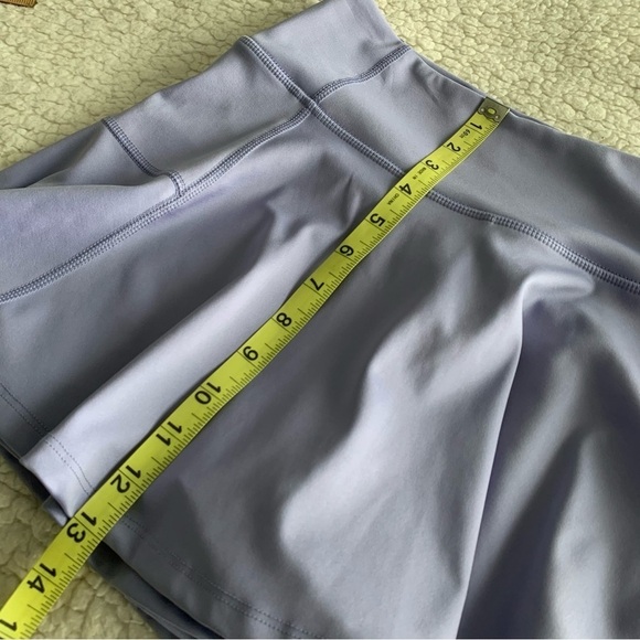 Aéropostale Sport Skort Womens Small Lilac Wide Waistband Ball Pockets Tennis - Picture 9 of 10